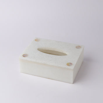 MARBLE TISSUE BOX