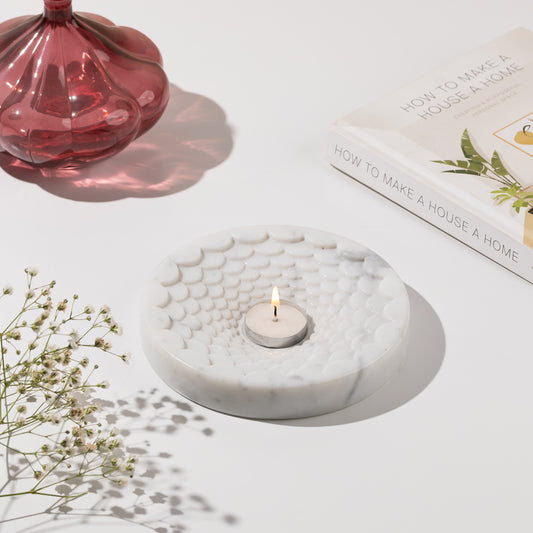 STEPWELL TEALIGHT HOLDER