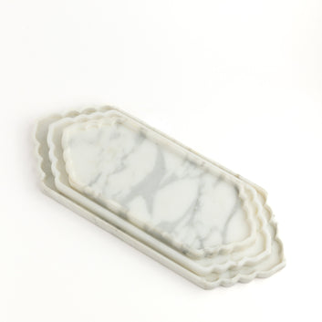 STACKED TRAYS