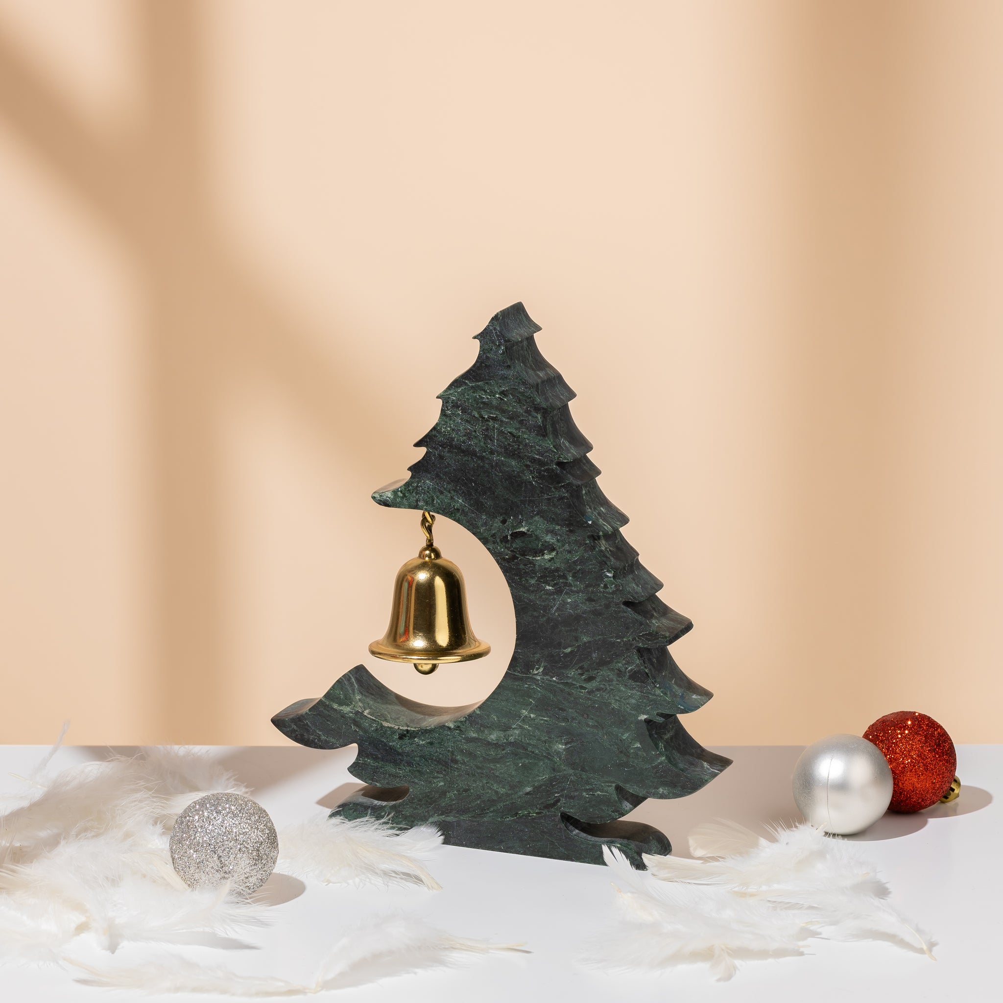 BRASS BELL CHRISTMAS TREE