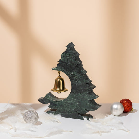 BRASS BELL CHRISTMAS TREE