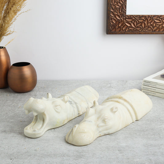 MARBLE HIPPOPOTAMUS